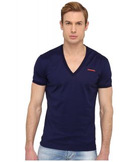 DSQUARED2 New Chic Dan Fit D2 Tee Mens Clothing (Blue)