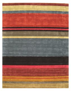 Hand tufted Wool Taj Beige Rug ( 5 X 8)