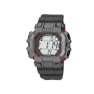 Armitron Mens Gray Square Chronograph 20ATM Digital Sport Watch