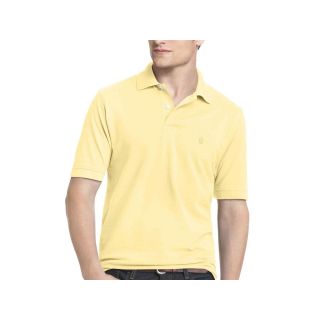 Izod Short Sleeve Solid Polo Shirt, Sun City, Mens