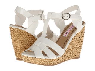 2 Lips Too Anchor Womens Wedge Shoes (White)