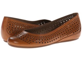 ECCO Owando Womens Flat Shoes (Brown)