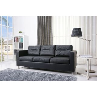 Detroit Black Sofa