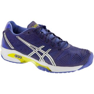 ASICS GEL Solution Speed 2 ASICS Womens Tennis Shoes Purple/Silver/Lime