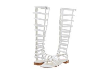 Stuart Weitzman Gladiator Womens Sandals (White)
