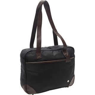 Hudson Waxed Shoulder Bag Black   TOKEN Ladies Business