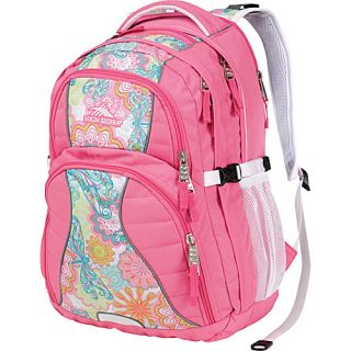 Swerve Laptop Backpack  Womens Pink Lemonade/Henna Dragon/White   H