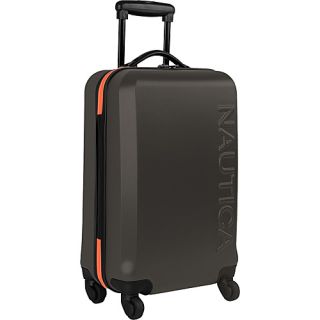 Ahoy 25 Hardside Spinner Grey/Grey/Orange   Nautica Large Rolling Lugga