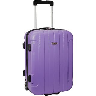 Rome 20 in. Hardside Rolling Carry On Purple   Travelers Choi