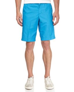 Lawrence Micro Twill Golf Shorts, Light Blue