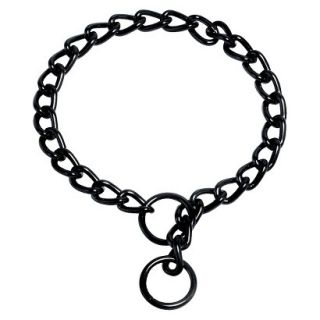 Platinum Pets Coated Chain Training Collar   Black (22 x 4mm)