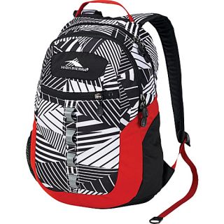 Opie Backpack Stripe Fracture/Crimson/Black   High Sierra School & D