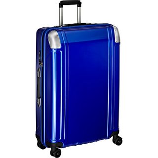 Geo Polycarbonate 28 4 Wheel Spinner Travel Case Blue   Zero H