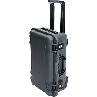 935 Case With Padded Divider Graphite   NANUK Small Rolling Luggage