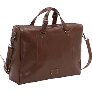 Gear Leather Brief Brown   Dopp Non Wheeled Business Cases