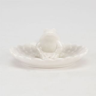 Frog Petals Trinket Plate White One Size For Women 244641150