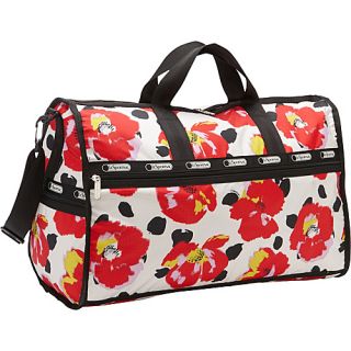 Large Weekender Garden Poppy   LeSportsac Travel Duffels