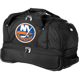 NHL New York Islanders 22 Drop Bottom Wheeled Duffel Bag B