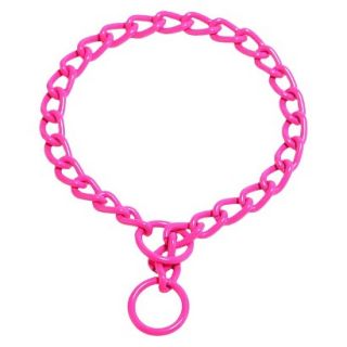 Platinum Pets Coated Chain Training Collar   Pink (20 x 4mm)