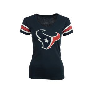 Houston Texans 47 Brand NFL Wmns Off Campus Scoop Neck T Shirt