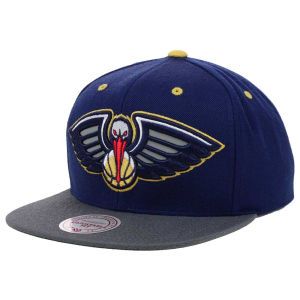 New Orleans Pelicans Mitchell and Ness NBA XL Reflective 2 Tone Snapback Hat