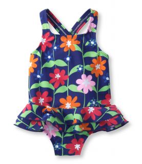 Infant And Toddler Girls Sea Spray Swimsuit, One Piece Infant