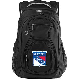 NHL New York Rangers 19 Laptop Backpack Black   Denco Spor