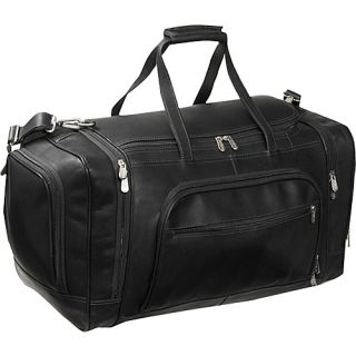Multi Compartment Duffle Bag   Black