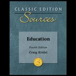 Sources  Notable Selections in Education