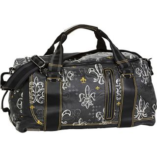 Jet Setter Duffel Bag   Fleur de Lis