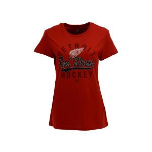 Detroit Red Wings Majestic NHL Womens Behind The Glass T Shirt