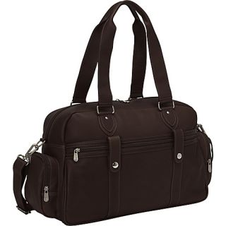 Adventurer Carry On Satchel Chocolate   Piel Luggage Totes and Satchels