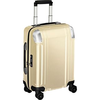 Geo Polycarbonate Carry On 4 Wheel Spinner Travel Case Polished