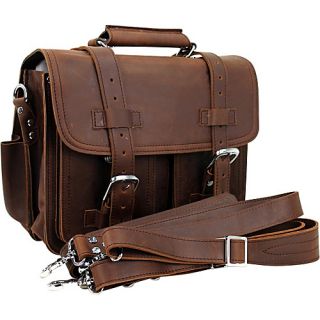 Vagabond Traveler 14 Medium CEO Leather Briefcase/Backpack To