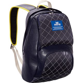 Janesville Identity Series Laptop Backpack Dark Blue / Yellow   Aerysta
