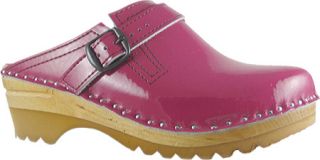 Womens Troentorp Bastad Clogs Raphael   Pink Patent Platform Shoes