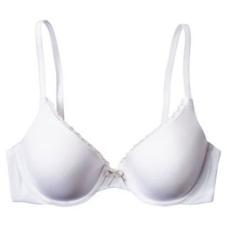 Self Expressions By Maidenform Womens Comfort Obsession Demi Bra   White/Latte
