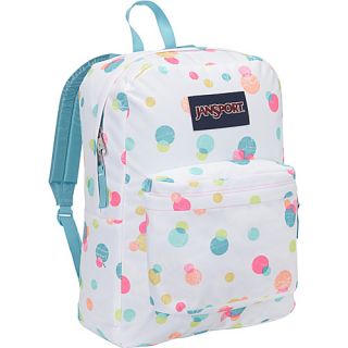 SuperBreak Backpack Pink Pansy Confetti Dots   JanSport School & Day Hi
