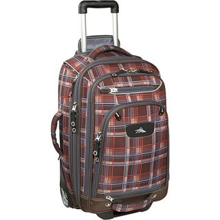 Wheeled Carry on Boot Bag   Mountain Plaid,