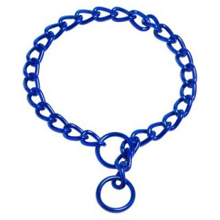 Platinum Pets Coated Chain Training Collar   Blue (18 x 3mm)