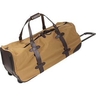 Large 28.5 Wheeled Duffle Bag Desert Tan   Filson Large Rolling Luggage