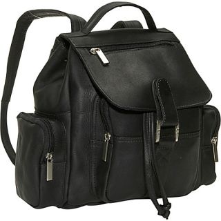 Mid Size Top Handle Backpack   Black