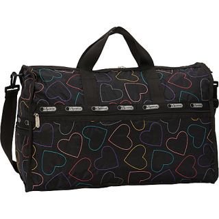 Large Weekender Duffel Bag (Special) Be Mine   LeSportsac Travel Duff