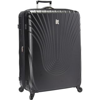 Andorra 32 4 Wheeled Upright CLOSEOUT Black   IT Luggage Large Rolli