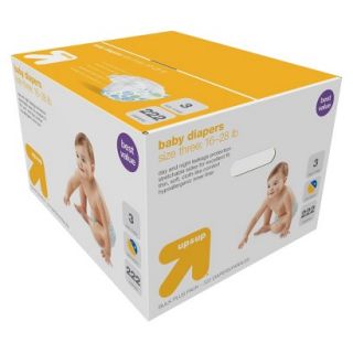 up & up Disposable Diapers Bulk Plus Pack   Size 3 (222 Count)