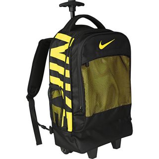 Microfiber Core Rolling Backpack Black/Cactus (061)   Nike Acce
