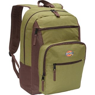 Double Deluxe Backpack Olive/Timber   Dickies Laptop Backpacks