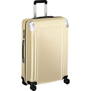 Geo Polycarbonate 26 4 Wheel Spinner Travel Case Polished Gold