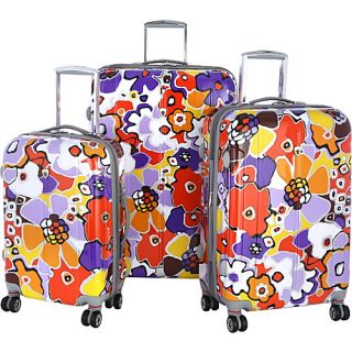 Blossom 3 Piece Hard Case Travel Set   Lavendar