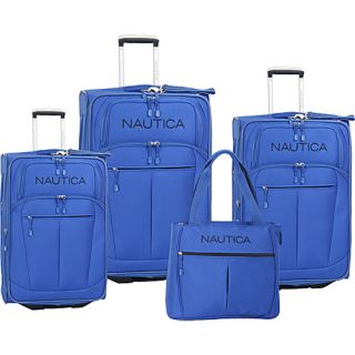 Helmsman 4 Piece Luggage Set   Blue/Navy